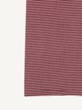 Striped pocket short-sleeve T-shirt