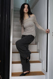 Pigment Banding Jogger Pants