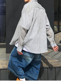 Summer Wrinkle Check Shirt