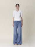Premium Monique V & Round Short Sleeve Knit