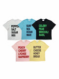 Recipe crop short sleeve T-Shirt