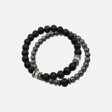 Flat duo layered bracelet