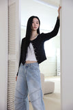 Forming lace short sleeve tee