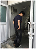 Jeep Button-Fly Curved Pants