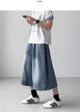 Lumos Pintuck Bermuda Denim