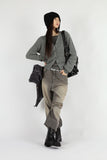 Lien off shirring tee