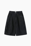 Ocean Pintuck Bermuda Pants