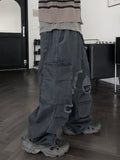 Distress Cargo Banded Denim