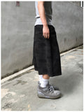 Taupe Military Camo Bermuda Pants