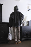 Harry pigment quilted jumper