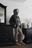 Harry pigment quilted jumper
