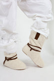 Pyder brushed string pants