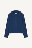 Slub Crop Hood Zip-Up
