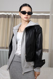 Spring Punching Hood Zip up