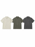 Fit Cation Crop Dyeing Short Sleeve Shirt