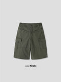 Loop Pocket Washing Bermuda Shorts
