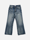 Jeep Button-Fly Curved Pants