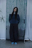 Sol-ip fur shoulder knit