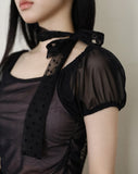 Vane dot scarf