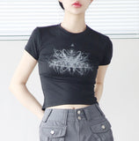 Elba Unique Crop T-Shirt