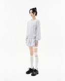 Reversible Plaid Track Shorts