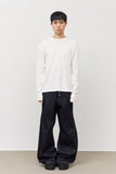 Used Raw Structure Denim