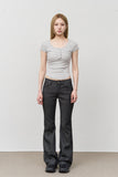 (W) Becky Lowrise Bootscut Denim