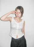 FRILL LACE BLOUSE