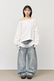 Milan Curved Wide Denim
