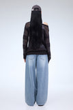 PRTN) Layered Stripe Summer Sweater