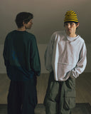 [AG] Cut-Off Layered Long Sleeve