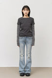(W) Pole Layered Longsleeve