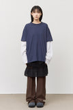 Bebe Waffled Layered Longsleeve