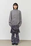 Nito Slash Knitted Zip Up