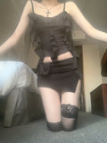 Senamon low-waist skirt