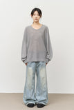 Grit Linen V Knit