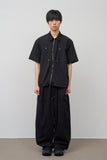 Log Curved Nylon Jacket