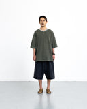 Denim Baggy Half Pants
