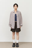 Haru Striped Silk Shirt