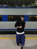 Word Semi Crop Half Hood