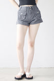 Brick Cargo High Waist Shorts