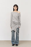 (W) Sandy Cat Denim