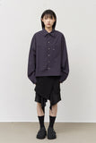 Tool Rivet Cropped Shirt