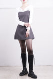 Serine Off Shoulder Shirt One Piece