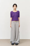 (W) Alder Button Top