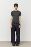 Blade Stitch Wide Denim