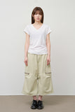 (W) Loading V-neck Top
