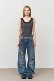 (W) Solution Curved Denim