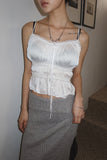 Ring ball chain necklace