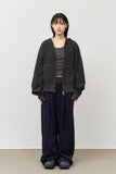 Peter Pigment Striped Zip Hoodie